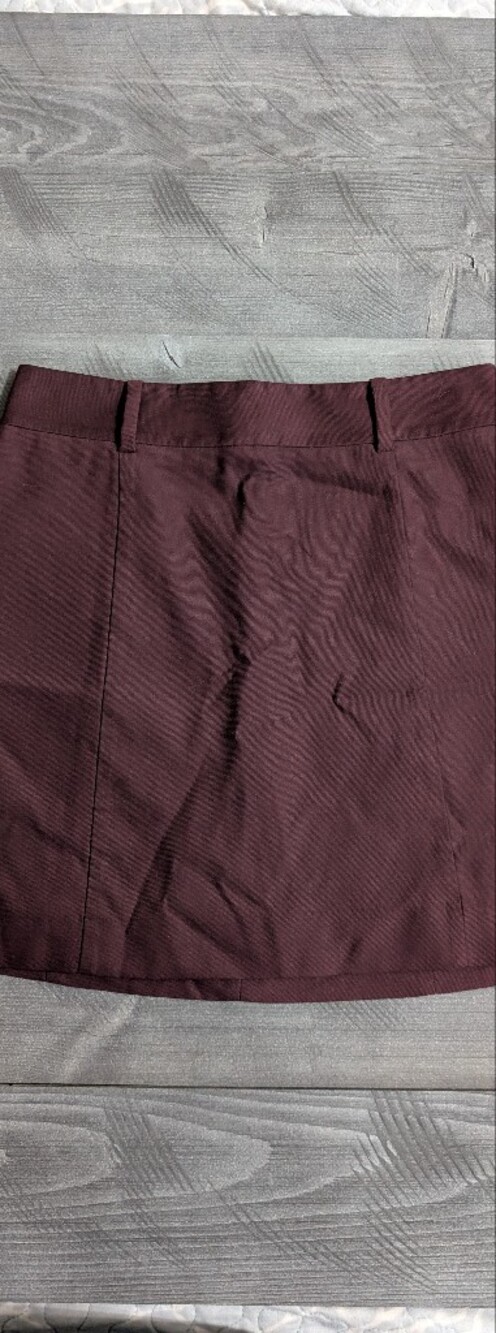 Express Women's Skirt Size 2 Deep Burgundy